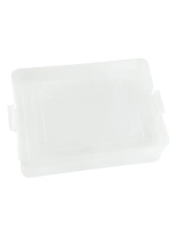 Контейнер для документов Стамм А4, 260&times;350&times;65 мм, пластик, с защелками, прозрачный