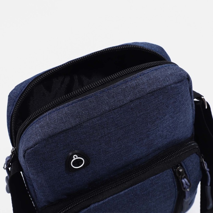 Сумка мужская, цвет синий Сумка мужская, цвет синий