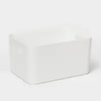 Ящик для хранения Joy, 2.3 л, 23&times;16&times;12 см, пластик, белый