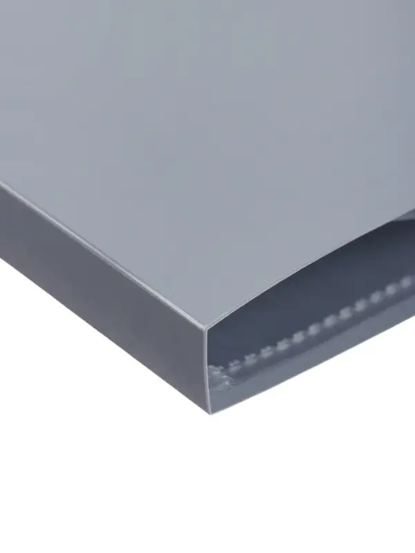 Папка с 10 вкладышами А4, 500 мкм, Calligrata, текстура &laquo;песок&raquo;, серая