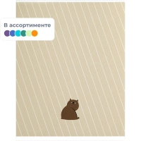 Тетрадь 48 л, клетка  МИЛЫЕ ЗВЕРУШКИ А5+, в ассорт/70940