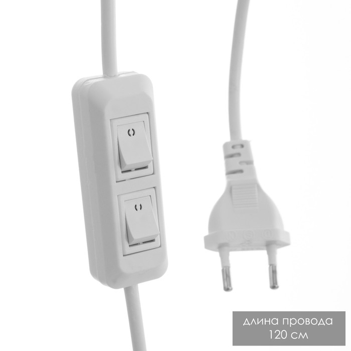 Настольная лампа Настольная лампа "Эринси" Е27 40Вт белый 23х23х40 см