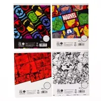 Тетрадь в линейку 24 листа, 5 видов МИКС, обложка мелованный картон, «Мстители» Тетрадь в линейку 24 листа, 5 видов МИКС, обложка мелованный картон, «Мстители»