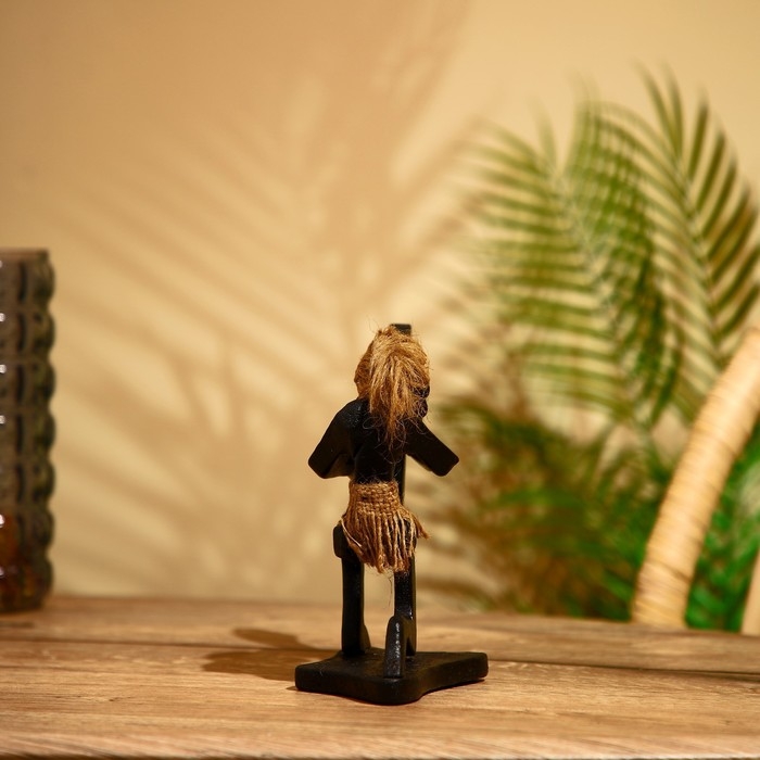 Сувенир из дерева «Абориген музыкант», 15×8×19 см Сувенир из дерева «Абориген музыкант», 15×8×19 см