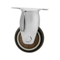 Колесо мебельное CAPPIO, d=50 мм, покрытие TPR