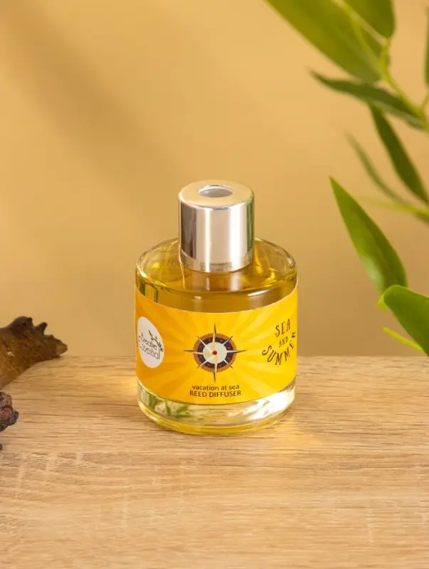 Диффузор Sea and Summer Диффузор Sea and Summer "Vacation at Sea" морской 50 мл, 6 палочек