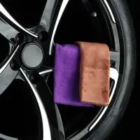 Тряпка для мытья авто, Grand Caratt, микрофибра, 350 г/м&sup2;, 25&times;25 см, набор 2 шт.