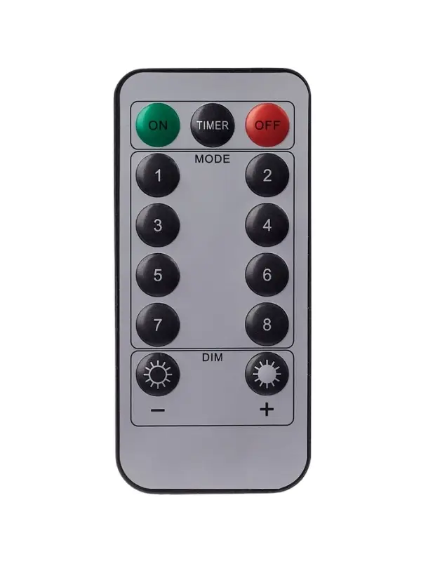 Гирлянда «Нить» 200 м роса, IP44, серебристая нить. 2000 LED, пульт, 36 В, свечение тёплое белое