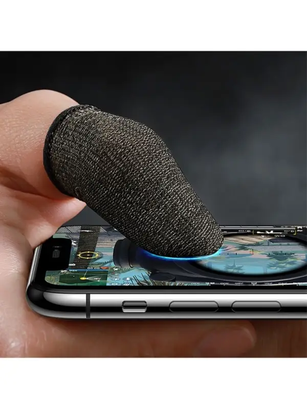 Напальчники для игр на смартфоне Hoco GM4, с защитой от пота, 10 шт., чёрные