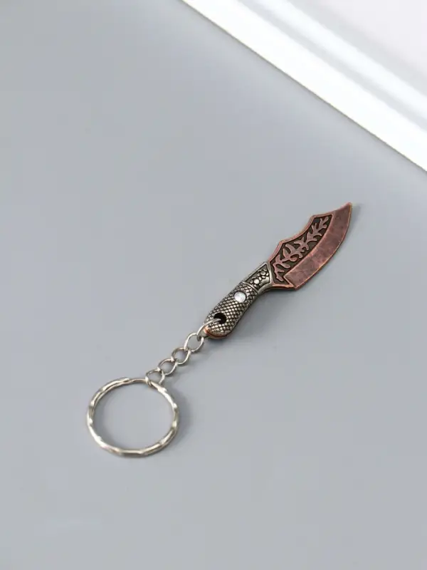 Брелок металл "Кинжал" МИКС 5,8х1,4х0,5 см