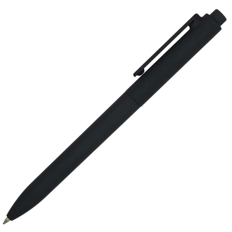 Ручка шариковая автомат. SoftClick.Black 0.7мм синяя 20-0102
