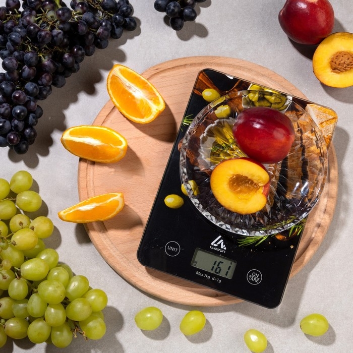 Весы кухонные Luazon LVK-701  Весы кухонные Luazon LVK-701 "Италия", электронные, до 7 кг