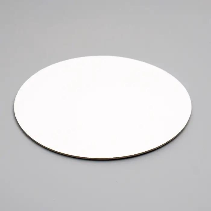 Подложка для торта усиленная 26 см, черно - белая, 3.2 мм