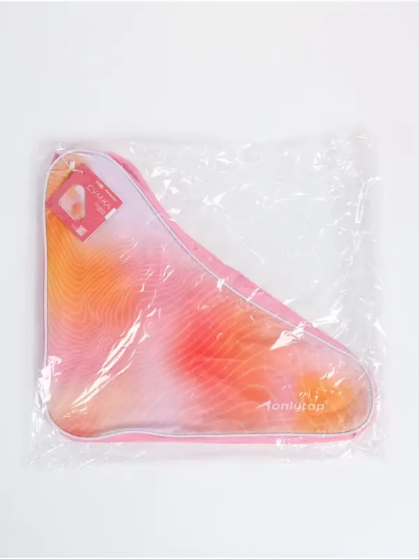 Сумка для коньков и роликов ONLYTOP, 42&times;20&times;38 см, розовая
