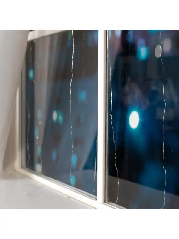 Гирлянда &laquo;Занавес&raquo; 1.6&times;1.6 м, роса, IP20, серебристая нить, 160 LED, свечение белое, 8 режимов, 220 В