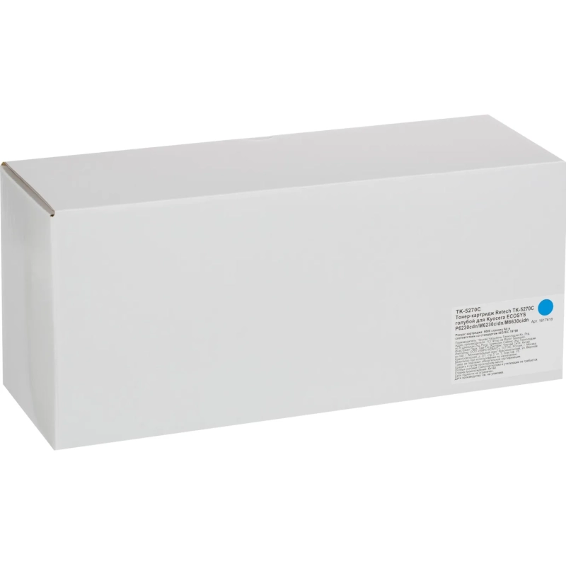 Тонер-картридж Retech TK-5270C гол. для Kyocera P6230/6630