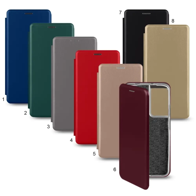 Чехол-книжка Samsung S21 Ultra цвета в ассортименте Чехол-книжка Samsung S21 Ultra цвета в ассортименте