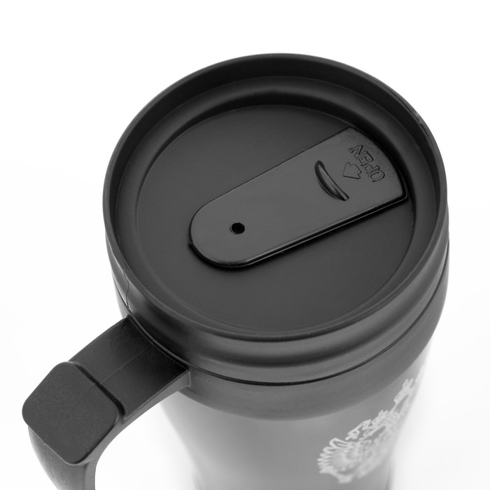 Термокружка, 400 мл, Комфорт Термокружка, 400 мл, Комфорт "Мастер К. Герб", 12.5 х 17 см