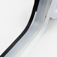 Атласная лента, набор 5 шт., 6 мм, 23&plusmn;1 м, серая, чёрная