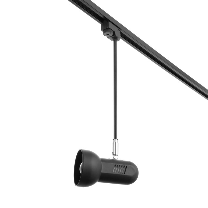 Светильник трековый Светильник трековый "Холли" Е27 40Вт черный 15х9х40см