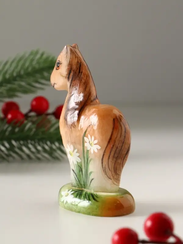 Сувенир Лошадка Мальва, 11,5х6,5 см, селенит Сувенир Лошадка Мальва, 11,5х6,5 см, селенит