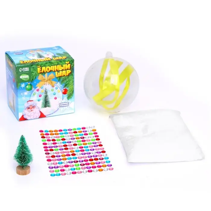Ёлочный шар со снегом «Новый год!», набор для творчества Ёлочный шар со снегом «Новый год!», набор для творчества