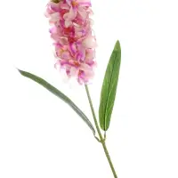 Цветы искусственные &laquo;Гиацинт галант&raquo;, 66&times;5 см, бело-сиреневые