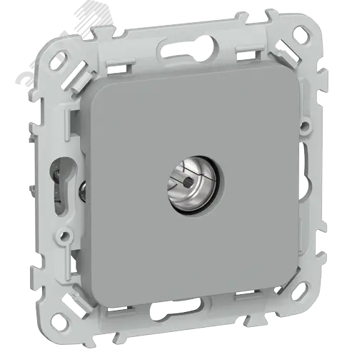 FLITE Розетка TV экранированная оконечная тип M РТВм-1-1-1-ФлС серый IEK