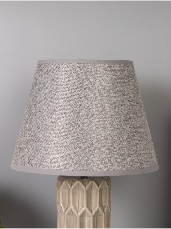 Лампа настольная Лампа настольная "Лирика" 40Вт Е14 серый 24х24х38см