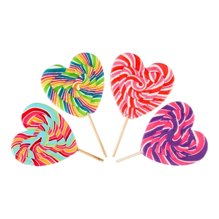 Карамель на палочке «Лолли Сердце Биг», микс 140 г Карамель на палочке «Лолли Сердце Биг», микс 140 г