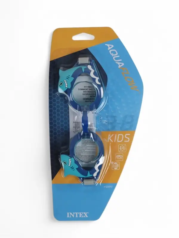 Очки для плавания, от 3 до 8 лет, обхват 48-52 см, МИКС