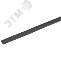 Трубка термоусадочная ТТУ 8/4 черная 1м GENERICA