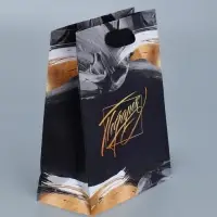 Пакет подарочный ламинированный, упаковка, &laquo;Особенный подарок&raquo;, S 12 х 15 х 5.5 см