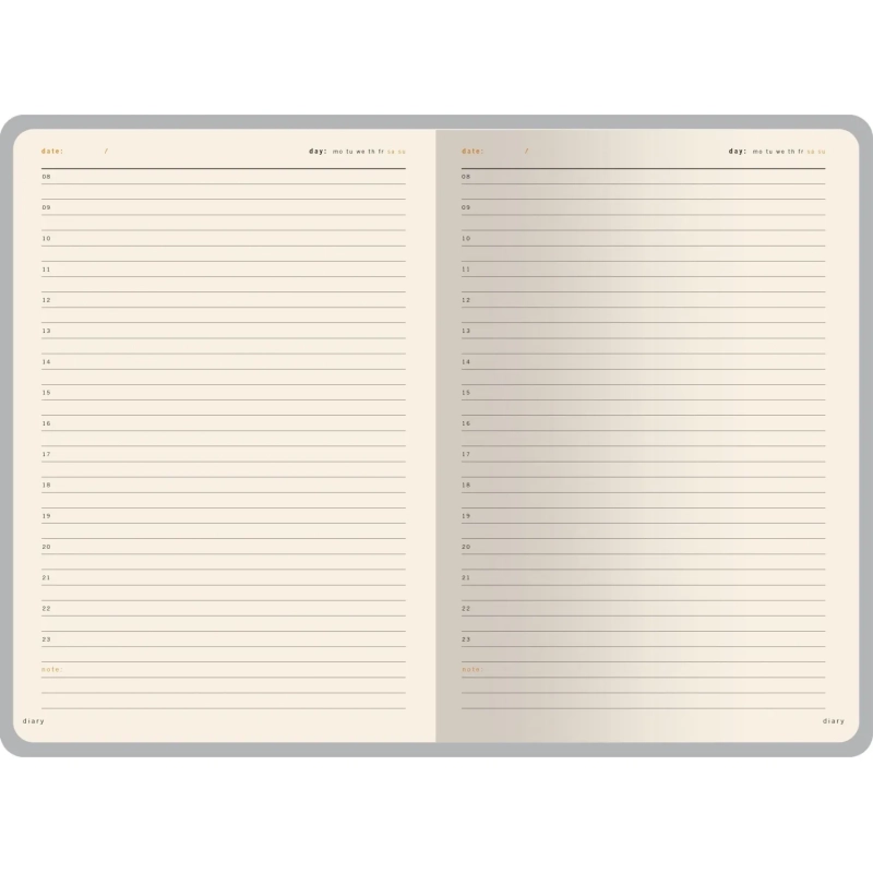 Ежедневник недатированный A5 PRESTIGE красный, 160л 3-352/04