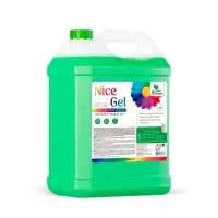 Гель для стирки "Nice Gel" для цветных тканей (концентрат) 5 л. (ПЭНД) Clean&Green CG8287