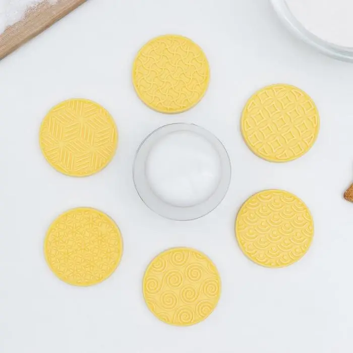 Набор форм для печенья «Фактура», 6 шт, цвет МИКС Набор форм для печенья «Фактура», 6 шт, цвет МИКС