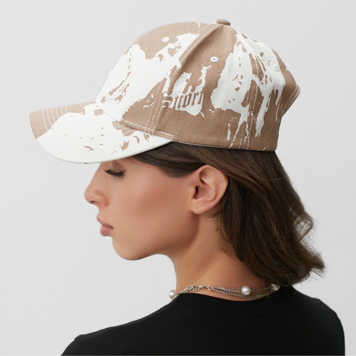 Кепка MINAKU, цвет светло-коричневый, размер 58