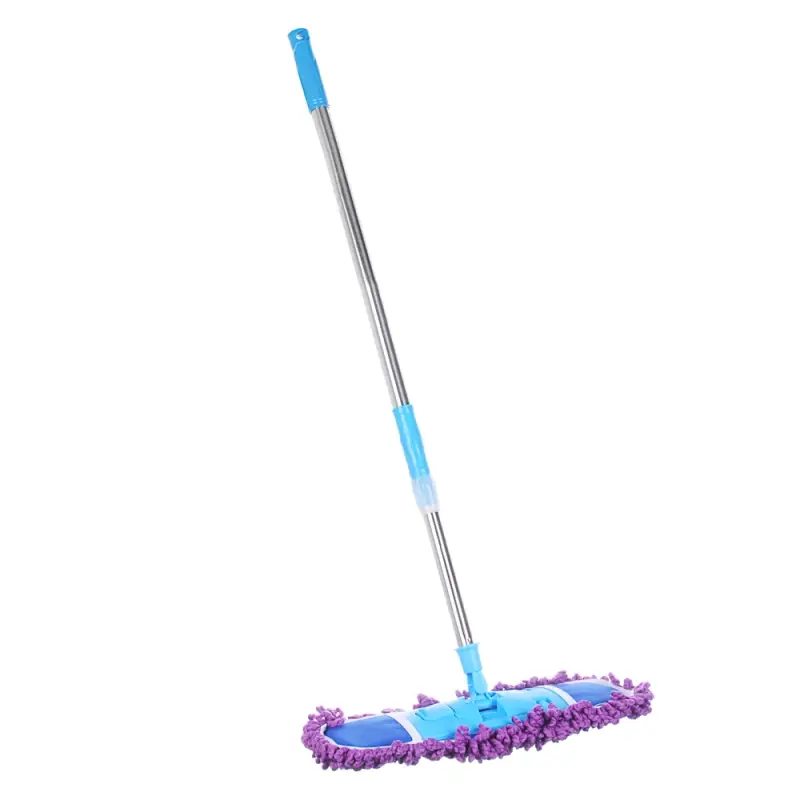 Швабра со смен.насадкой тм VETTA, насадка микрофибра 42х12 см, телеск.ручка 120см, сталь, пластик