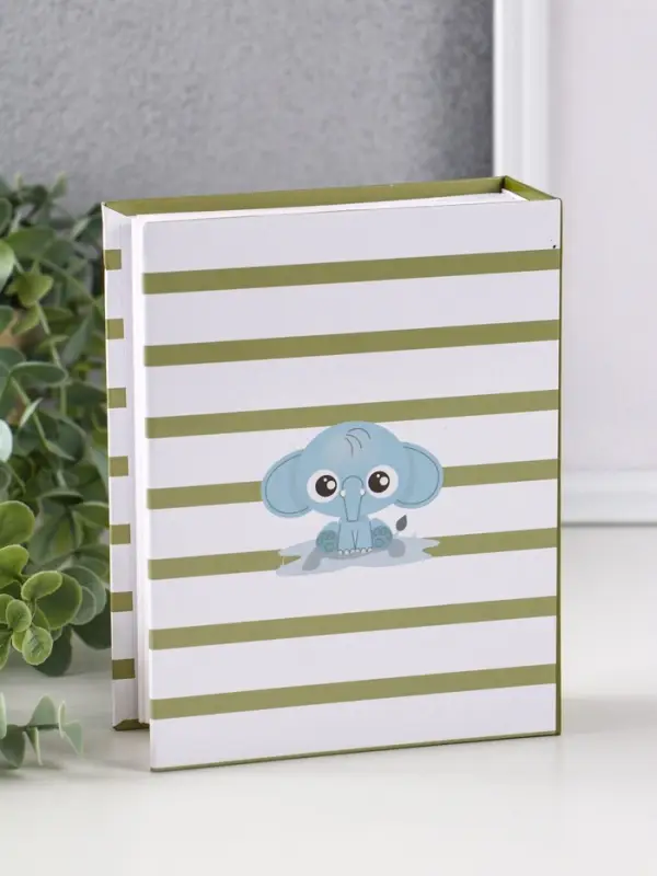 Фотоальбом 100 фото "Слоник" 10X15см, ПП карм.