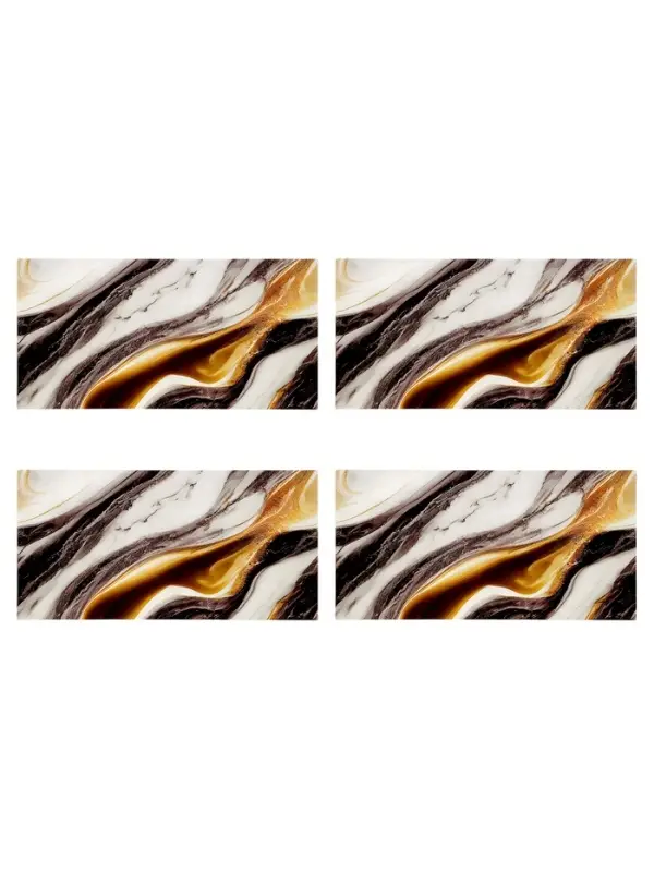 Стеновая панель самоклеящаяся TAKE IT EASY, 300&times;600 мм, цвет нефрит серый, 10 шт.