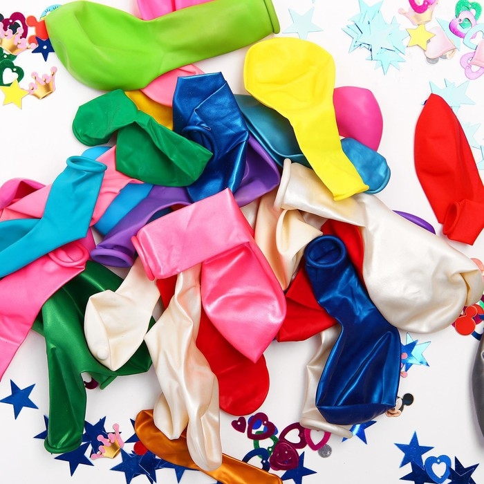 Воздушные шары латексные, антикризисный набор, МИКС, 200 г Воздушные шары латексные, антикризисный набор, МИКС, 200 г