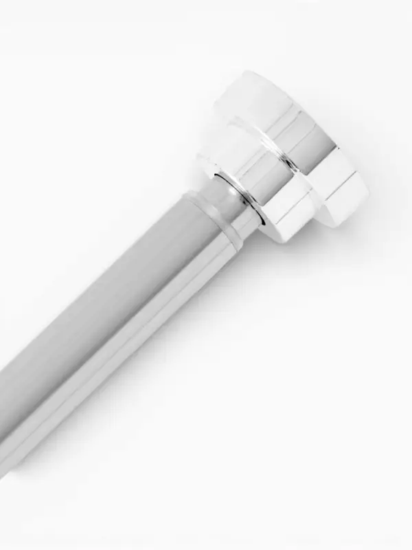 Карниз для ванной &laquo;Доляна&raquo;, телескопический, 116-220 см, стальной, хром