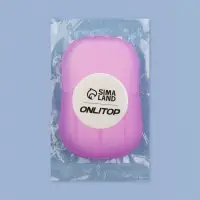 Мыло листовое, в пластинах, 18 (± 2) шт, в футляре, цвет сиреневый Мыло листовое, в пластинах, 18 (± 2) шт, в футляре, цвет сиреневый