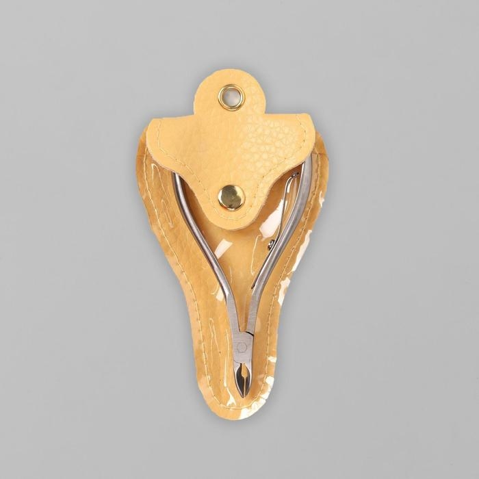 Кусачки маникюрные, 10 см, длина лезвия - 7 мм, в чехле Кусачки маникюрные, 10 см, длина лезвия - 7 мм, в чехле