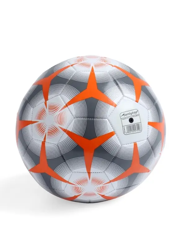 Футбольный мяч ONLYTOP, машинная сшивка, 32 панели, р. 5, PVC