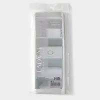 Органайзер для хранения белья LaDо́m, 16 ячеек, 32&times;32&times;12 см, серый