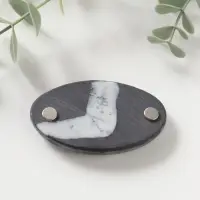 Магнит "Погонщик оленей" (барельеф), 4,5см