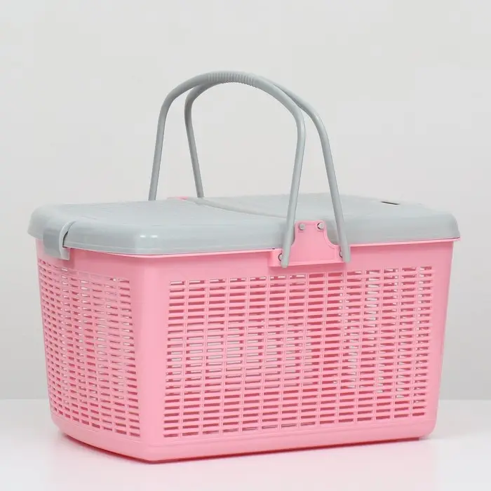 Корзина 47х36х27,5 см, нежно розовый Корзина 47х36х27,5 см, нежно розовый