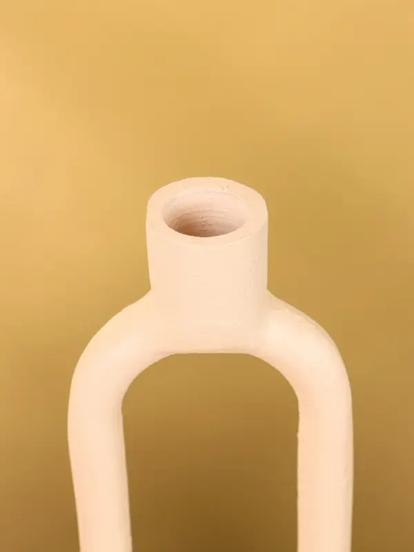 Подсвечник на 1 свечу  Подсвечник на 1 свечу "Бежевый" 8,5х,8,5х26 см