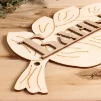 Табличка для бани и сауны &laquo;Банька&raquo;, 30&times;17 см, деревянная, &laquo;Добропаровъ&raquo;